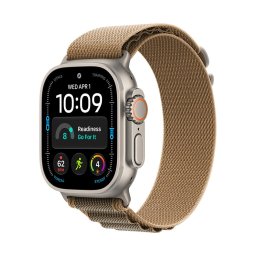 Ceas smartwatch Apple Watch Ultra 4, GPS + Cellular, 49mm, titan, Alpine Loop Desert L, Natural