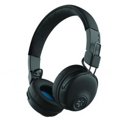 Casti wireless on-ear JLab Studio Wireless, Bluetooth, microfon, autonomie 30+ ore, Negru