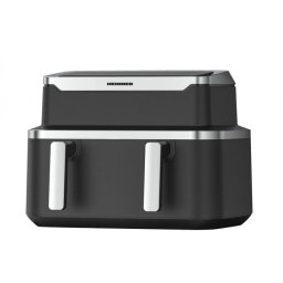Friteuză dublă cu aer cald HEINNER HAF-DDB9BK26, 2600W, 9L