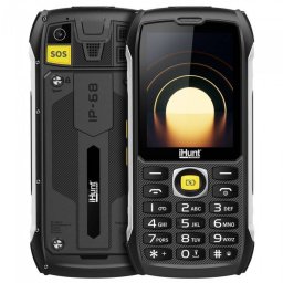 Telefon Mobil iHunt Titan Survivor 4G 48MB RAM 128MB Dual SIM Negru