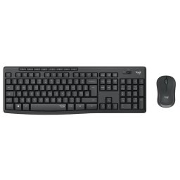 Tastatura MK295, SK Slovakia, Wireless + Mouse Negru
