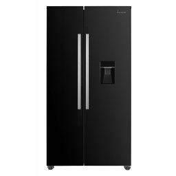 Side by Side Fram FSBS-HM440NFBKWDE++ | 440L, No Frost, Clasa E, Negru, 90x59x177cm