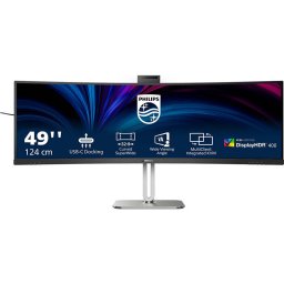 Monitor LED Curbat Philips 49B2U5900CH 49 inch UWDQHD VA 4ms 75Hz Black