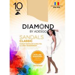 Ciorapi Diamond Sandals 10 den