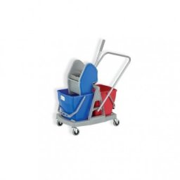 Carucior curatenie plastic 60l