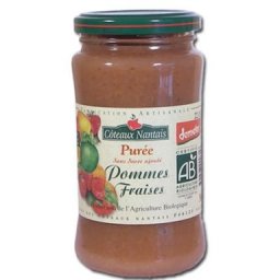 Piure fructe bio fragi - mere