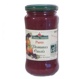 Piure fructe bio coacaze - mere
