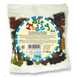 Bomboane bio gumate din fructe "Teddy bear