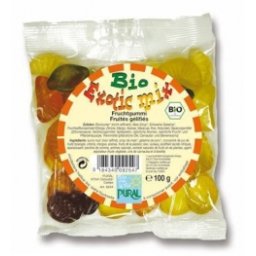 Bomboane bio gumate "Exotic mix