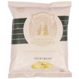 Chips cartofi bio, sour cream