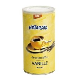 Cafea cereale bio instant, aroma vanilie