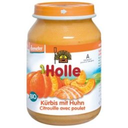 Meniu piure bio dovleac - carne de pui