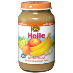 Piure bio musli cu amestec de fructe