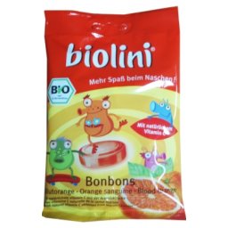 Bomboane bio cu portocale rosii
