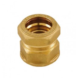 Racord drept F COBRASUN (cu prindere rapidă) pentru țeavă flexibilă inox DN16 x 1” F