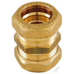 Racord drept dublu inox/cupru COBRASUN (cu prindere rapidă) DN16 x 22/18