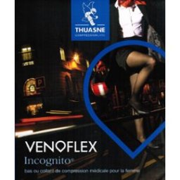 Ciorapi Medicinali Venoflex INCOGNITO tip dres cu chilot pentru femei compresia 2, varf inchis