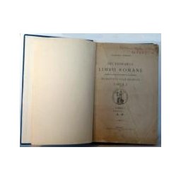 dictionarul limbii romane