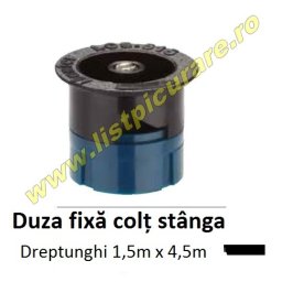 Duza colt stanga LCS 515 (1,5 x 4,5m)