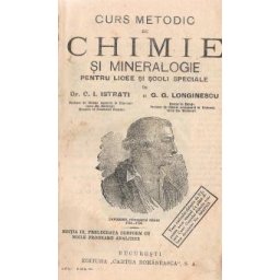 Curs metodic de chimie și mineralogie pentru licee și școli speciale