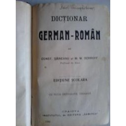 Dictionar German-Roman