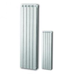 Calorifer inalt din aluminiu, Nova Florida, Aleternum, 1800x90 mm, 400W, 1 element, alb, 88FA14