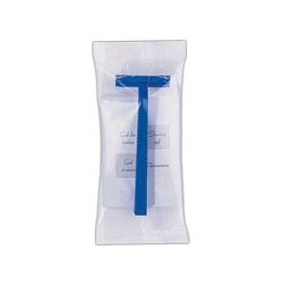 Set pentru barbierit (lama dubla si gel de barbierit) in ambalaj transparent