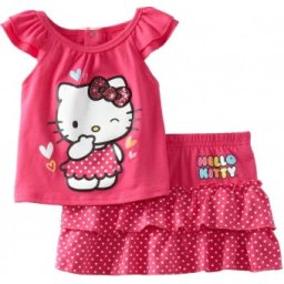 Compleu vara fete Hello Kitty