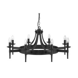 Candelabru CARTWHEEL 2428-8BK