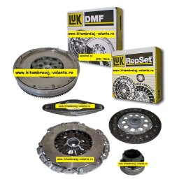 KIT AMBREIAJ cu VOLANTA MASA DUBLA LUK BMW E90 318D 122CP cu cod motor M47
