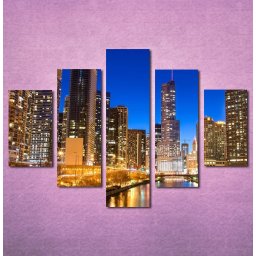 Slike na platnu Chicago Nina3095_5
