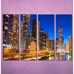 Slike na platnu Chicago Nina3095_4