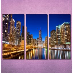 Slike na platnu Chicago Nina3095_3