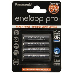 Baterija Eneloop PRO black AAA 930mAh BL4