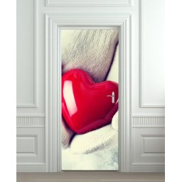 Nalepnica za vrata Heart 6018