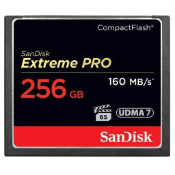 SanDisk Compact Flash 256GB Extreme Pro 160MB/s