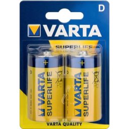 Baterija Varta R20 D Heavy duty (Superlife) 1,5V