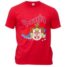 Majica Srbija Art