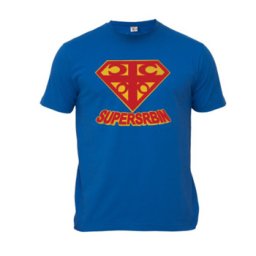Majica "SuperSrbin" - indigo plava