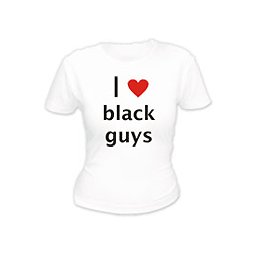 Majica "Volim crne momke"