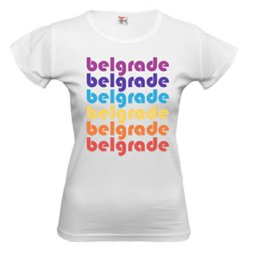 Ženska majica "Belgrade"