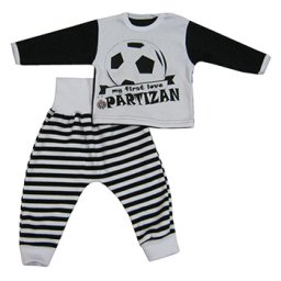 Bebi komplet "My first love" FK Partizan 3191