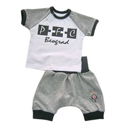 Bebi komplet "PFC Beograd" FK Partizan 3164