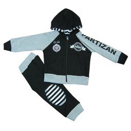 Bebi trenerka FK Partizan crna 3180