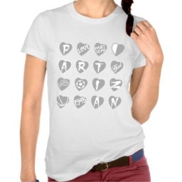 Majica za devojčice "Love Partizan" 3128