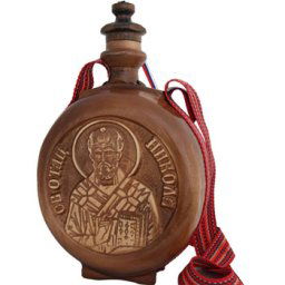 Drvena čutura "Sveti Nikola" 0.75 l