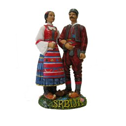 Srpski suvenir "Par u nošnji"