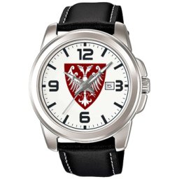 Ručni sat CASIO Grb Nemanjića sa crvenim štitom (beli) MTP-1314L