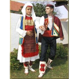 Glamočka nošnja - ženska