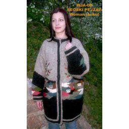 Vunena jakna "Seoski pejzaž"